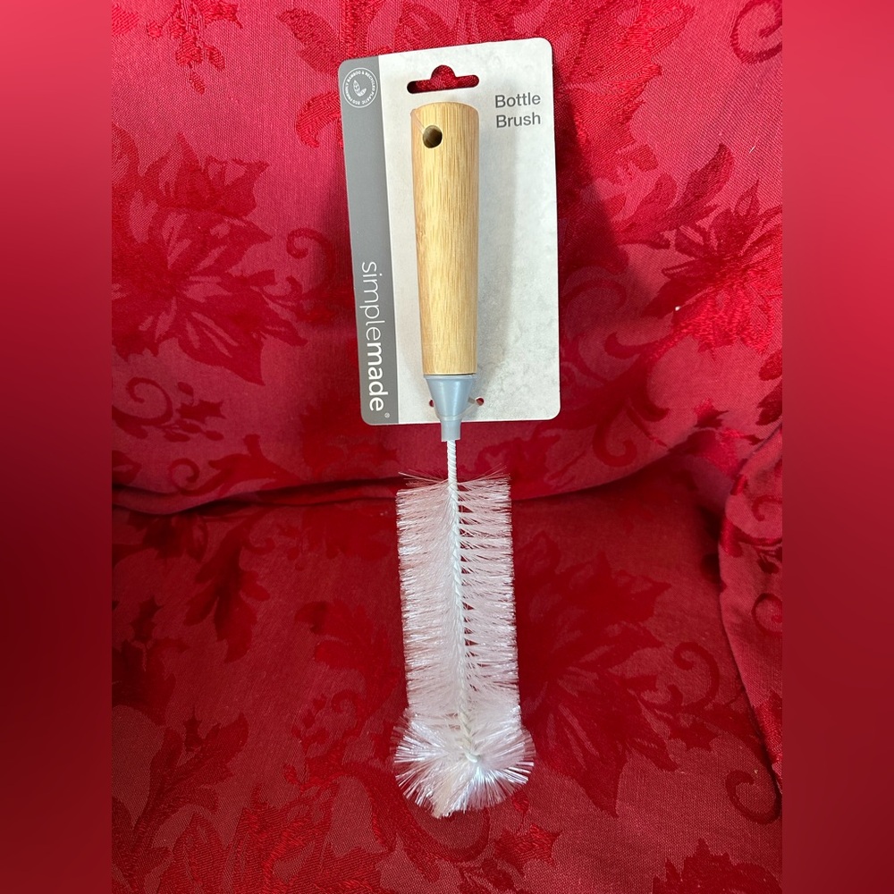 🌵 3/$15 Simplemade Bottle Brush with Wooden Handle ( see description)